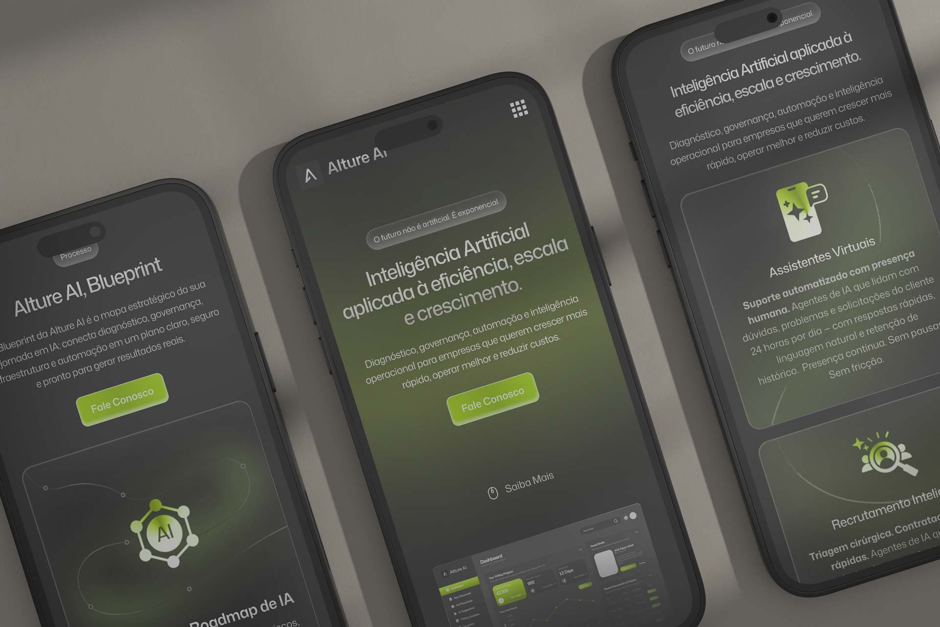 A motion-rich, scroll-driven site for an AI consultancy 1