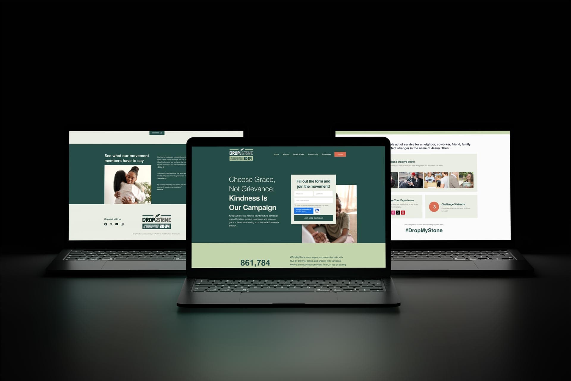 A movement website with effortless content publishing