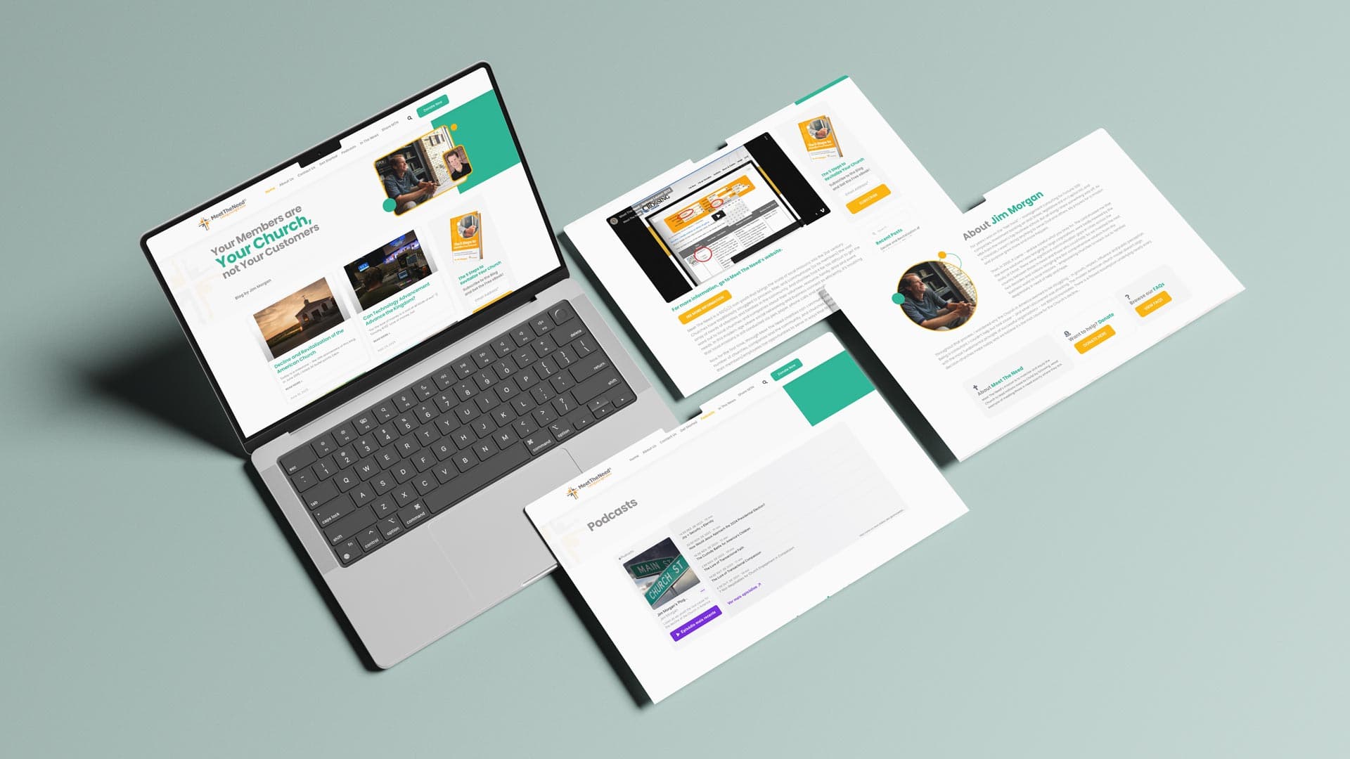A clean blog platform for weekly articles and updates